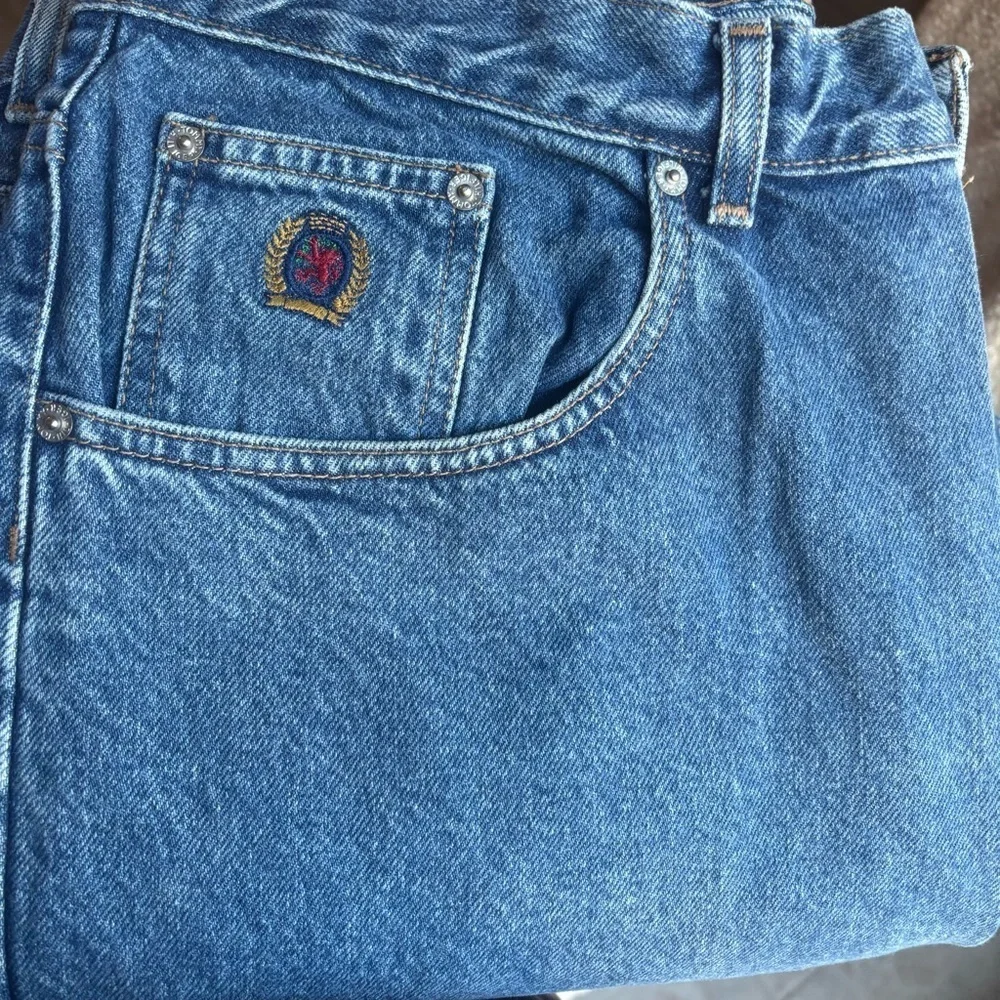 Vintage Tommy Hilfiger Crest Jeans Men’s 34x30 Made in USA Classic Straight Leg